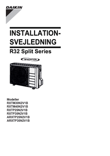 ARXTP-N,RXTM-N_3PDA386697-4P_installation manual_Danish download
